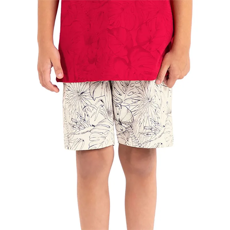 Bermuda Infantil Masculina Moletinho Rovi Kids Bege 12