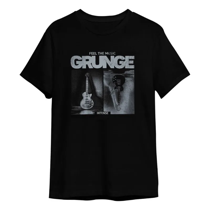 Camiseta Masculina Music Meia Malha Rovitex Preto M