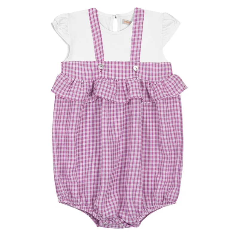 Conjunto Macaquinho Com Blusa Trick Nick Roxo 3