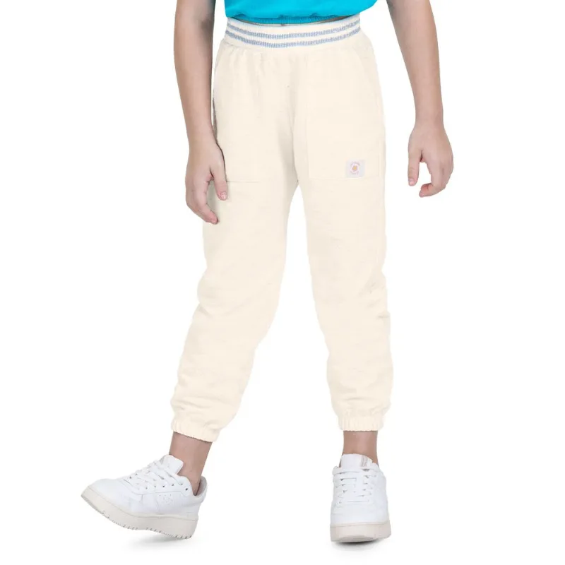 Calça Jogger Elegante Infantil Trick Nick Bege 14