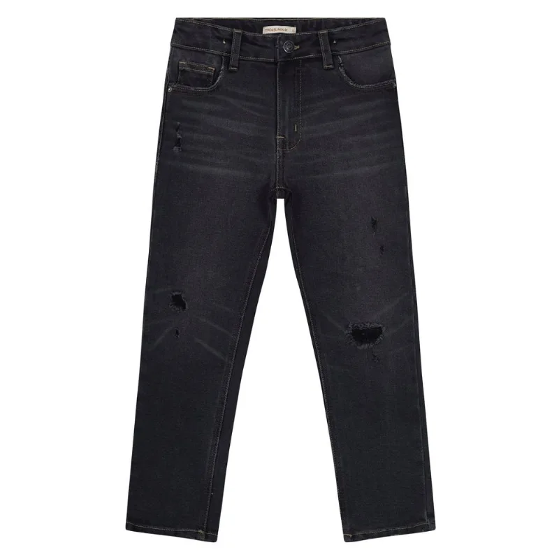 Calça Jeans Infantil Masculina Trick Nick Preto 4