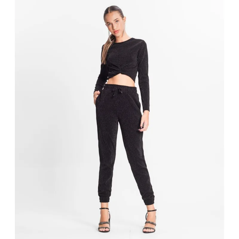 Calça Jogger Juvenil Feminina Minty Preto 12