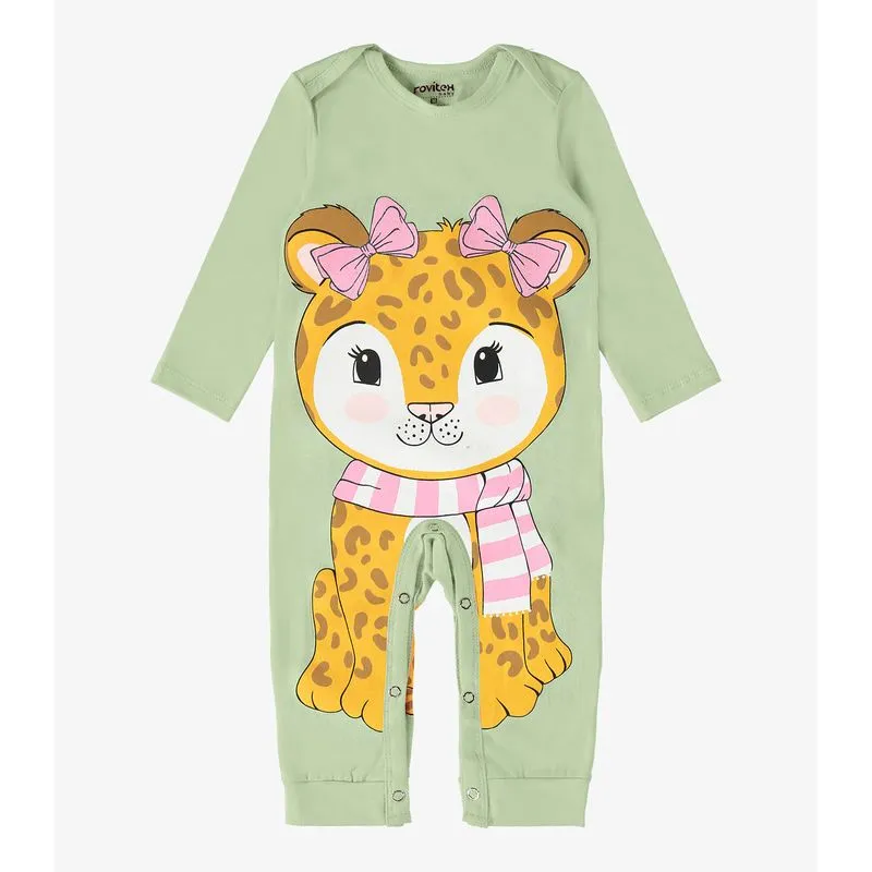 Macacão Infantil Feminino Rovi Kids Verde M