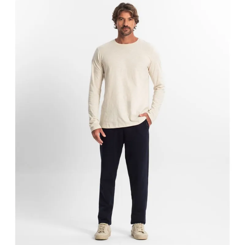 Calça Masculina Moletom Peluciado Diametro Azul P
