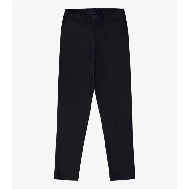 Legging Infantil Feminina Cotton Rovitex Kids Preto 8