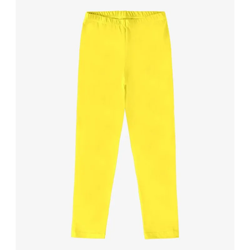 Legging Infantil Menina Molecotton Rovitex Kids Amarelo 14