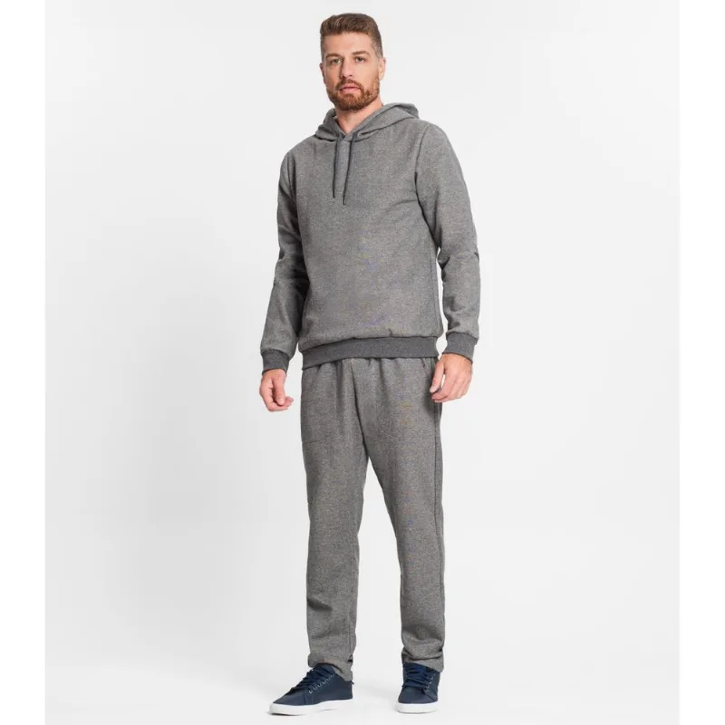 Calça Masculina Moletom Peluciado Diametro Cinza G1