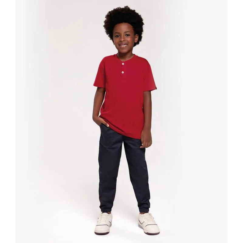 Calça Infantil Menino Trick Nick Cinza 10