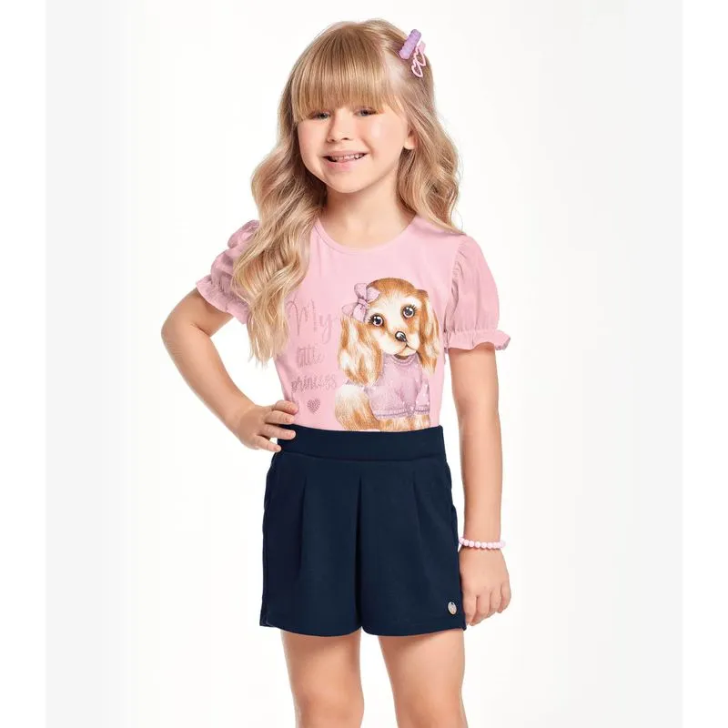 Blusa Infantil Feminina Trick Nick Rosa 4