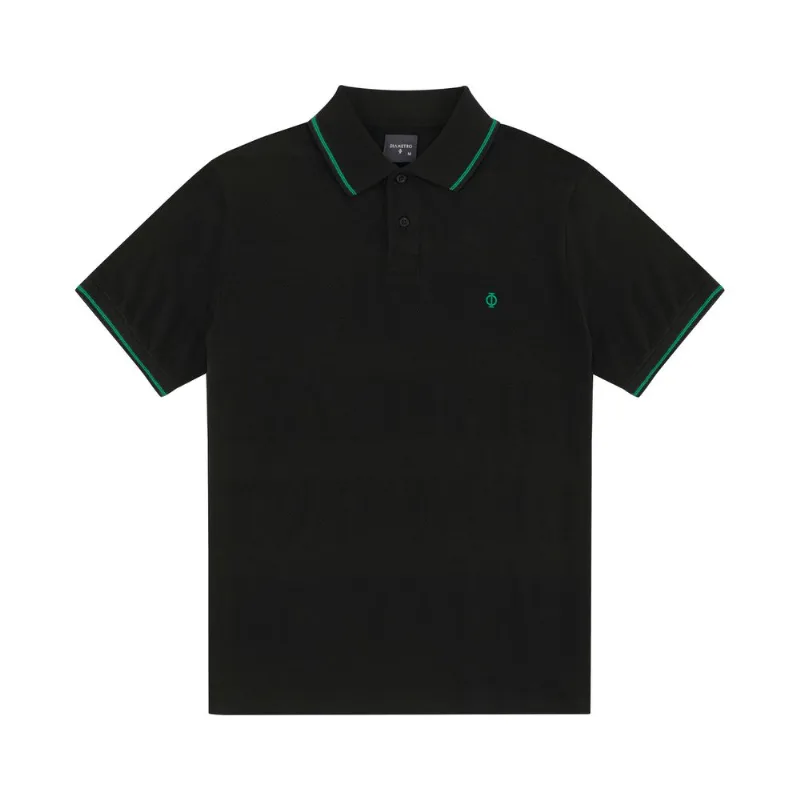 Polo Piquet Masculina Diametro Preto M