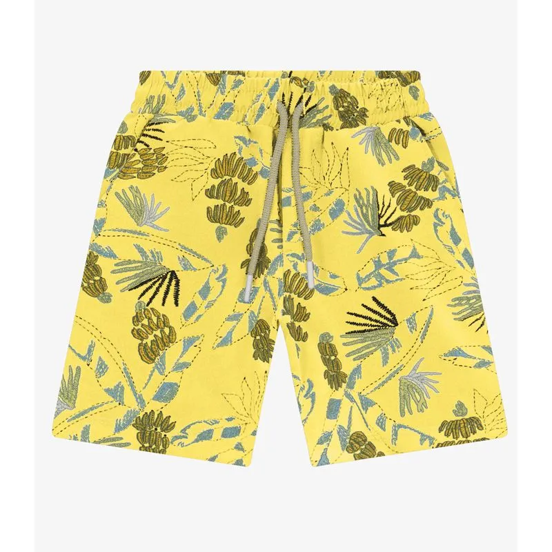Bermuda Infantil Masculina Trick Nick Amarelo 4