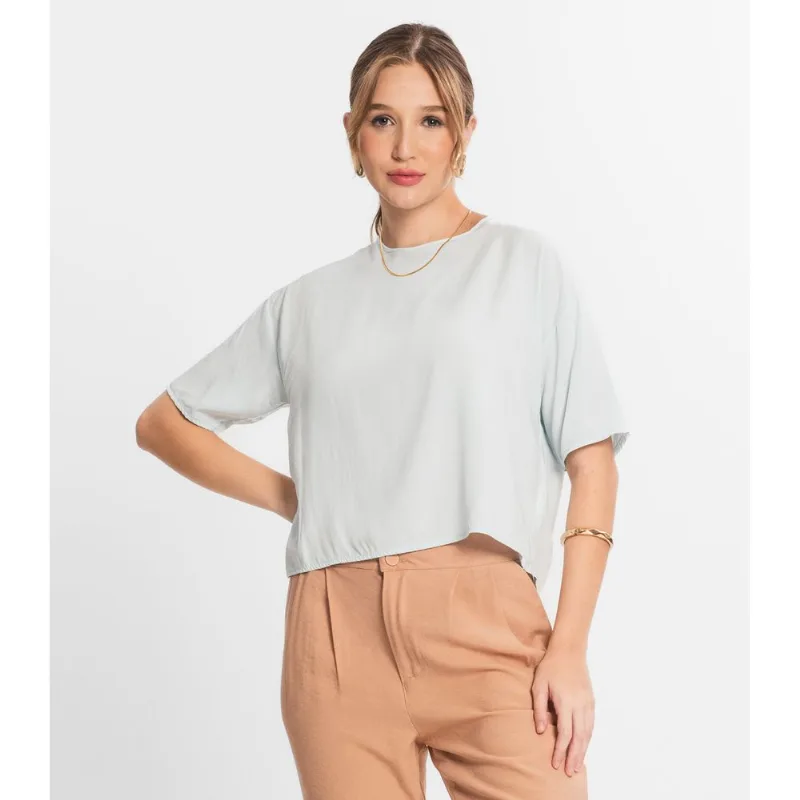 Blusa Feminina Lisa Select Azul GG