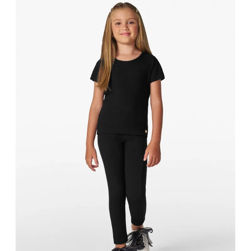 Legging Infantil Feminina Trick Nick Preto 6