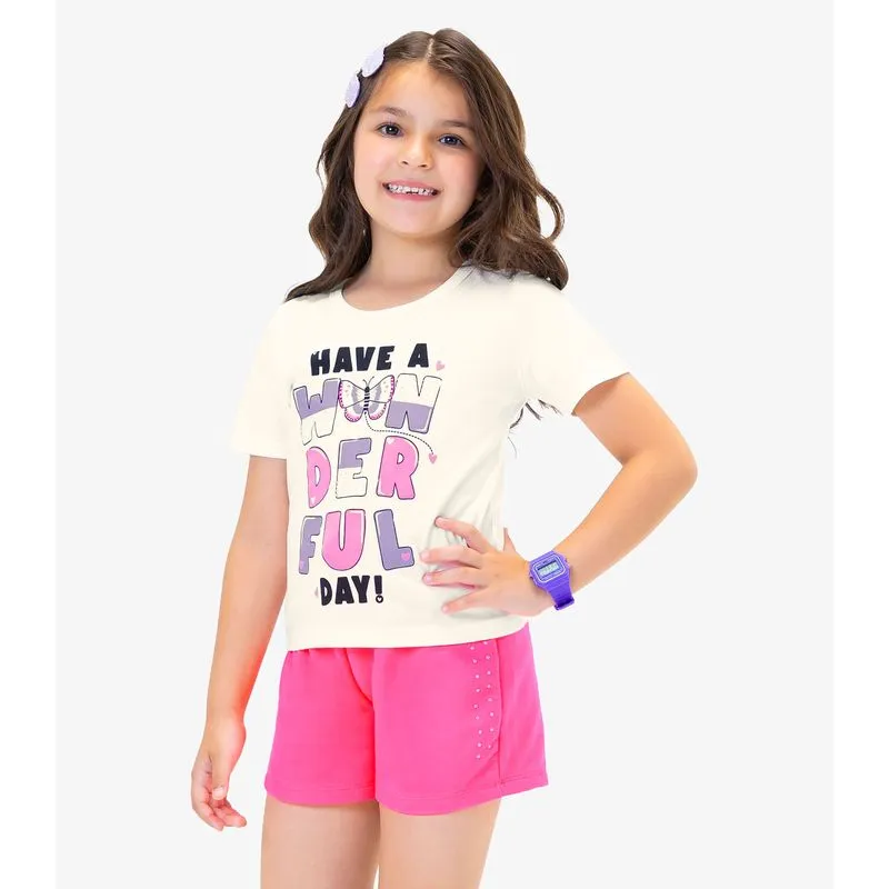 Blusa Infantil Feminina Rovi Kids Bege 12