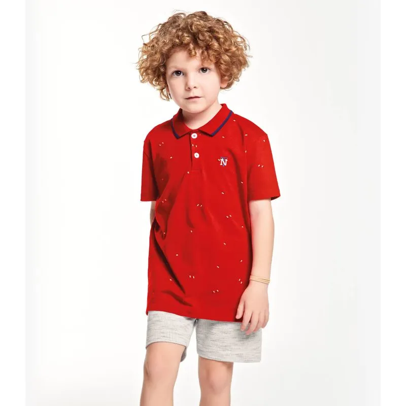 Bermuda Infantil Em Moletinho Trick Nick Bege 14