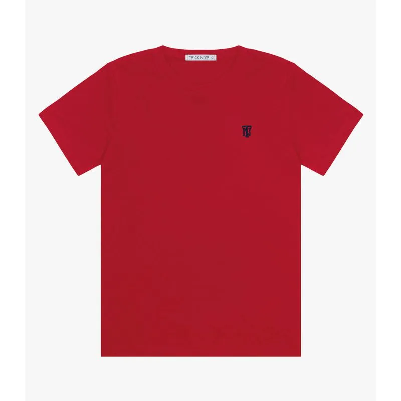 Camiseta Infantil Masculina Trick Nick Vermelho 12