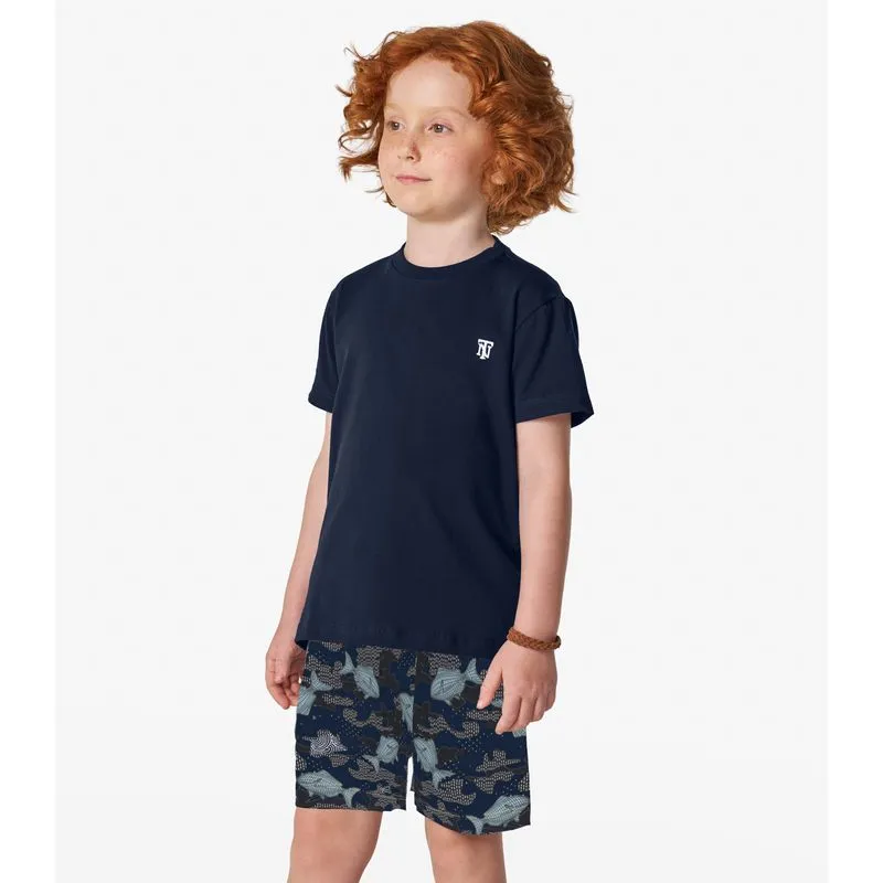 Camiseta Infantil Masculina Trick Nick Azul 12