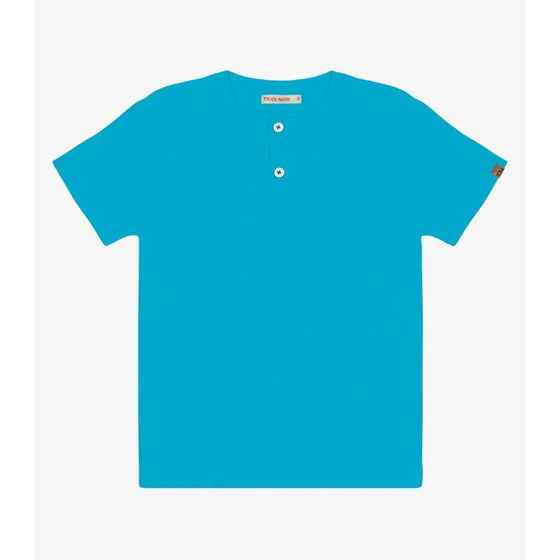 Camisa Infantil Menino Trick Nick Azul 4