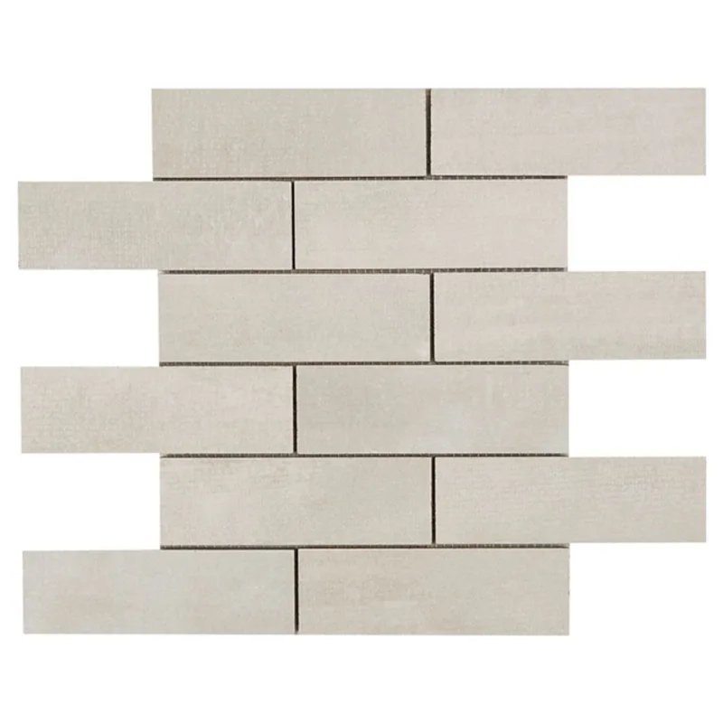 Mono Serra Wall and Floor Mosaic Porcelain Tiles - 12-in L x 14-in W