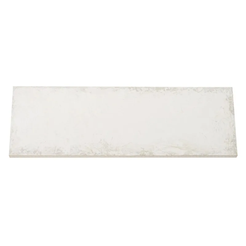 Patina Metal Porcelain Tile - 4" x 11" - 24/Box - White