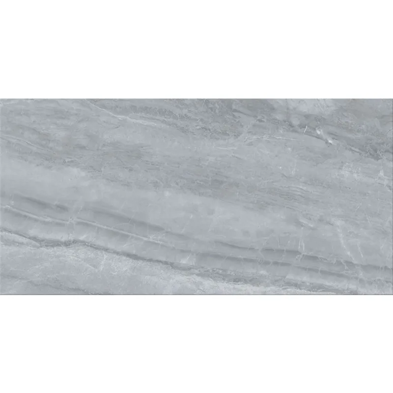 Mono Serra Ceramic Wall Tiles for Home Decor - Grey - 10-in W x 30-in L - Antibacterial