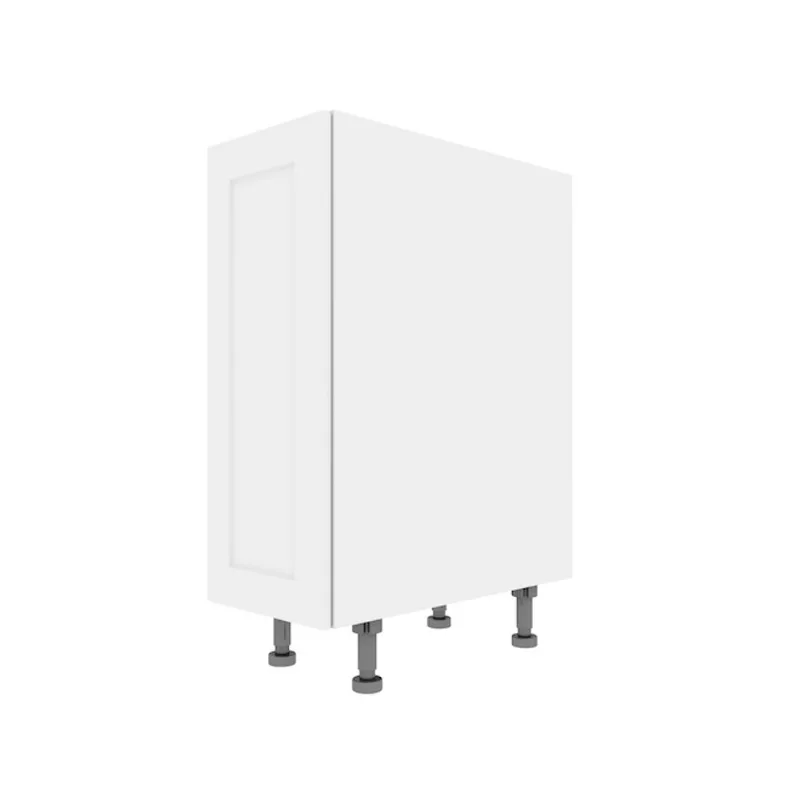 Landon & Co. ELITE Base Cabinet with 1 Door Shaker Style 12-in - White