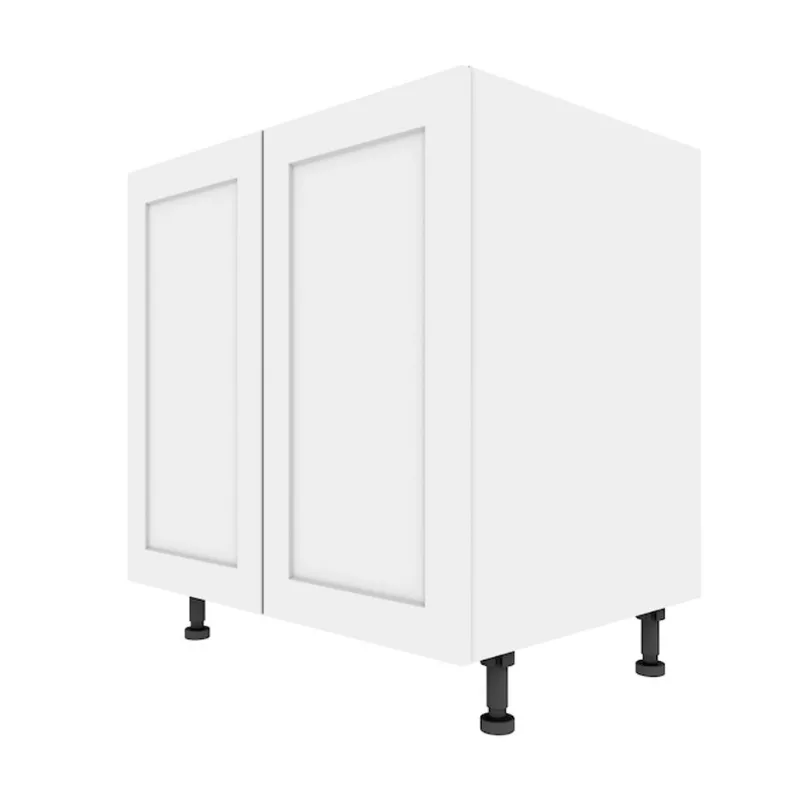 Landon & Co. ELITE Base Cabinet with 2 Doors Shaker Style 33-in - White