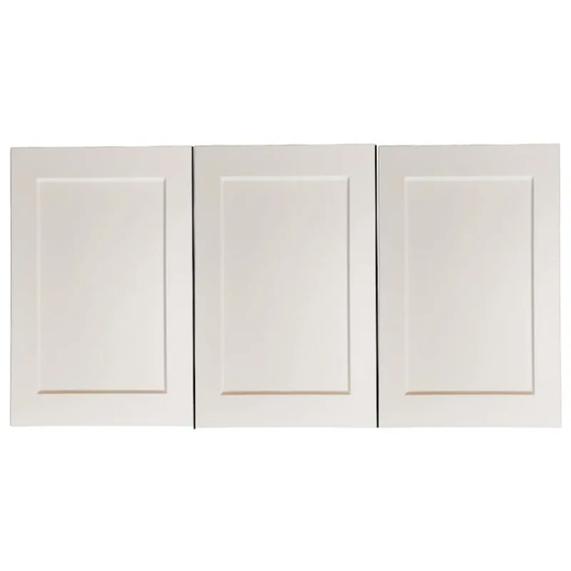 Landon & Co. ELITE 54 x 23 x 16-in Laundry Cabinet with 3 Shaker-Style Doors - White