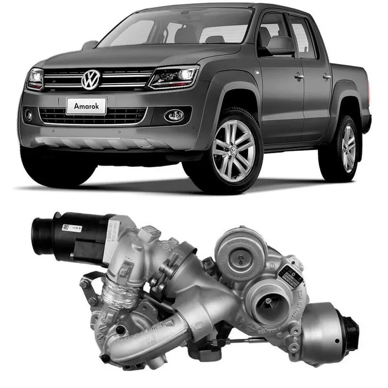 Turbina Motor Volkswagen Amarok 2.0 TDI 163CV 2011 a 2017 Borgwarner