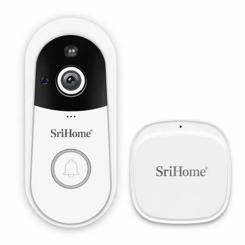 Timbre Videoportero WiFi con Batería Srihome DH004