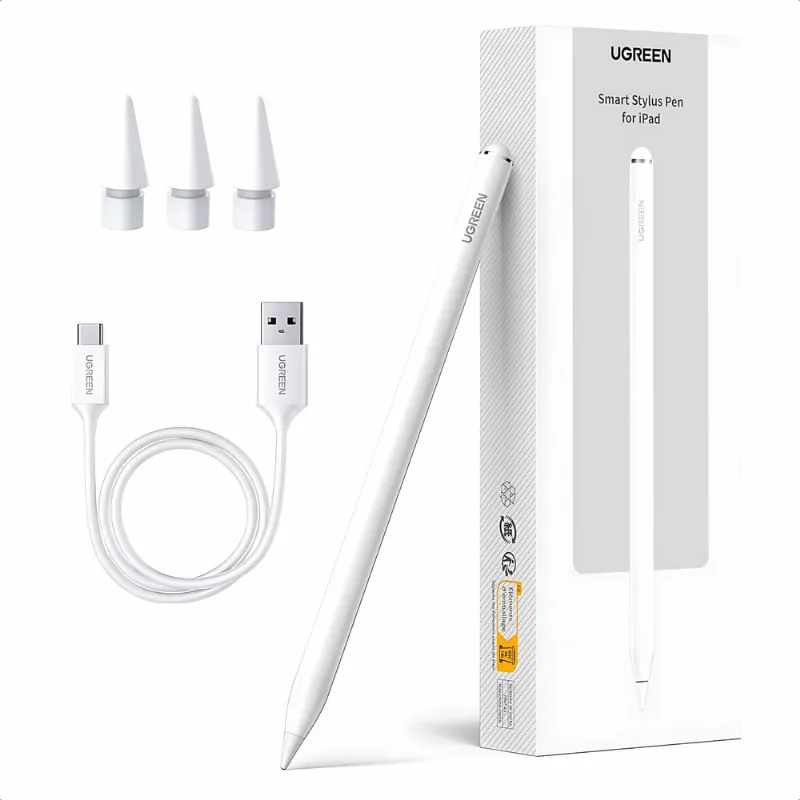 Lápiz Ugreen Stylus Pen Para iPad Inclinación Magnético LP787