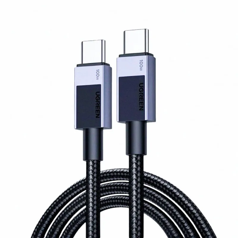 Cable UGREEN USB-C a USB-C 3 m - PD 100 W Space Gray L512