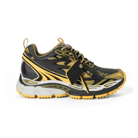 Off-White Be Right Back Black Yellow 41 / New / 109599