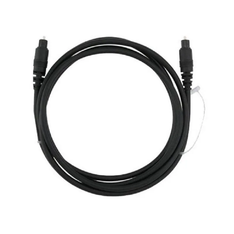 Cabo Optico Áudio Digital Toslink 4mm 2 Metros Mxt