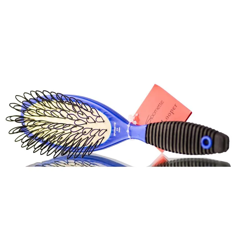 Escova De Cabelo Spornette The Original Super Looper Blue