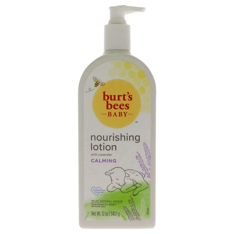 Baby Nourishing Lotion Calming By Burts Abelhas Para Crianças - 12 O