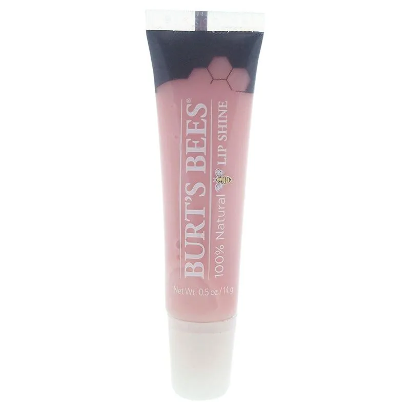 Tubo Lip Shine Burt's Bees Whisper De 15 Ml, Pacote Com 3