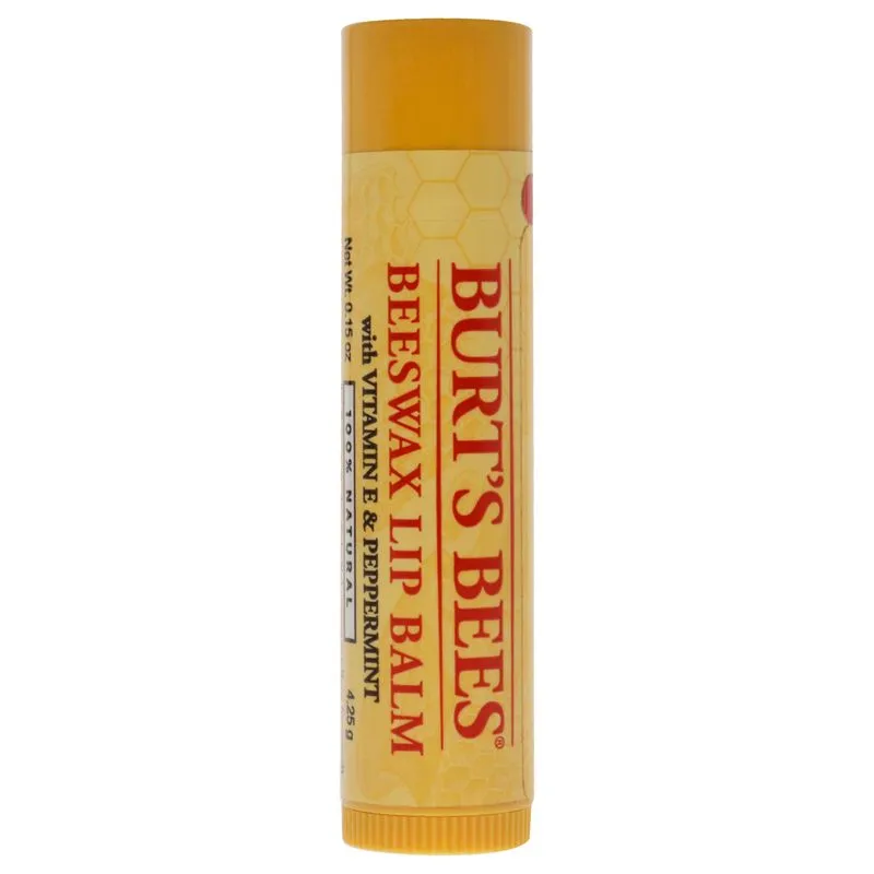 Bálsamo Labial Burts Bees Cera De Abelha Com Vitamina E E Hortelã 4,25 Ml