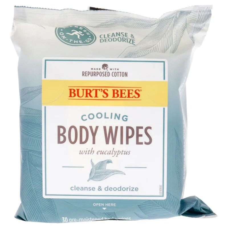 Toalhetes Corporais De Resfriamento - Eucalipto Da Burts Bees Para Unissexo - 3