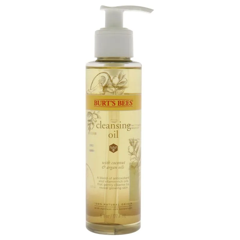 Limpador Facial Burts Bees Óleo De Coco E Argan 180 Ml Unissex