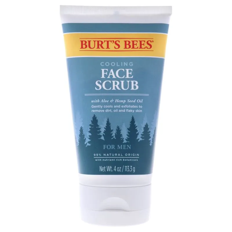 Esfoliante Facial Burts Bees Cooling Para Homens 120 Ml
