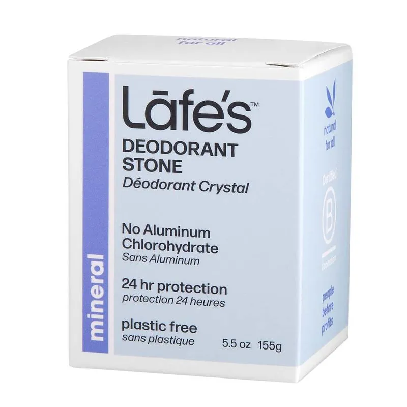 LAFE S DESODORANTE NATURAL CRISTAL STONE 155G 1Un