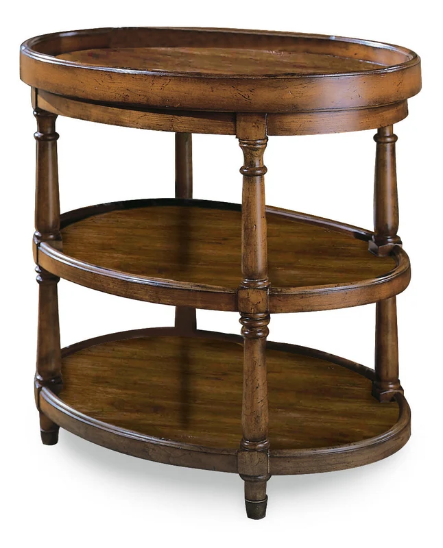 Hooker Furniture - Oval Accent Table - 500-50-590 Medium Wood / 20" X 28" X 25.25"