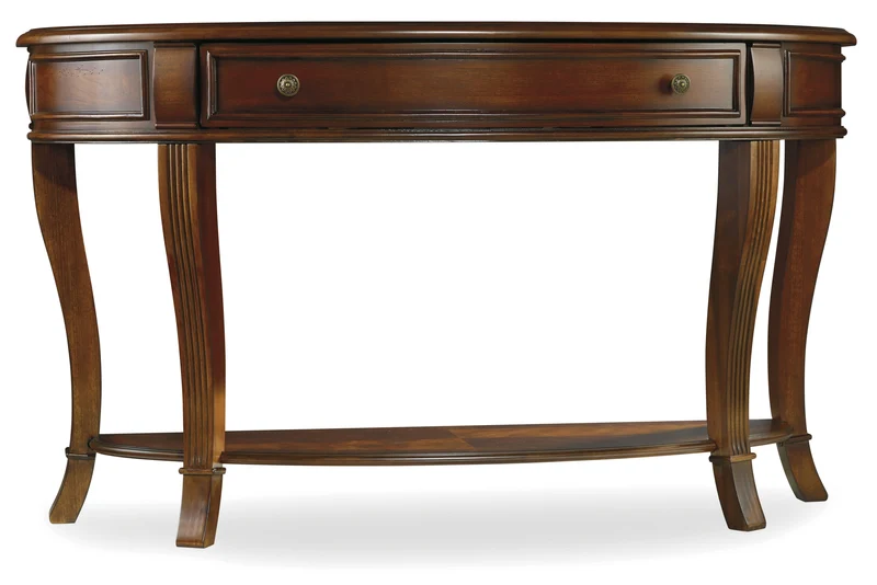 Hooker Furniture - Brookhaven Console Table - 281-80-151 Medium Brown / 18" X 52" X 30"