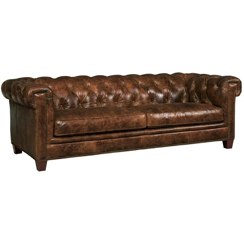 Hooker Furniture - Chester Stationary Sofa - SS195-03-087 Dark Brown / 41" X 94.5" X 31.5"