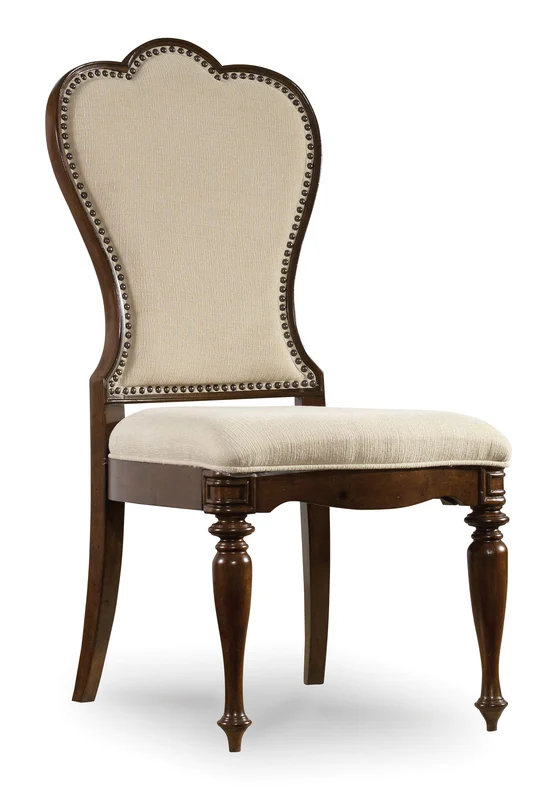 Hooker Furniture - Leesburg Upholstered Side Chair - Hooker Furniture - 5381-75410 Beige / 26.25" X 20" X 42.25"