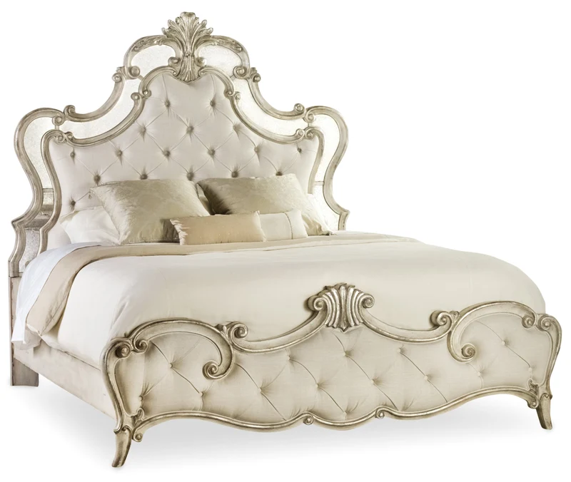 Hooker Furniture - Sanctuary King Upholstered Bed - 5413-90866 Champagne / King