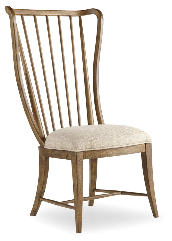 Hooker Furniture - Sanctuary Tall Spindle Side Chair - 5401-75410 Beige / 26" X 25.25" X 46"