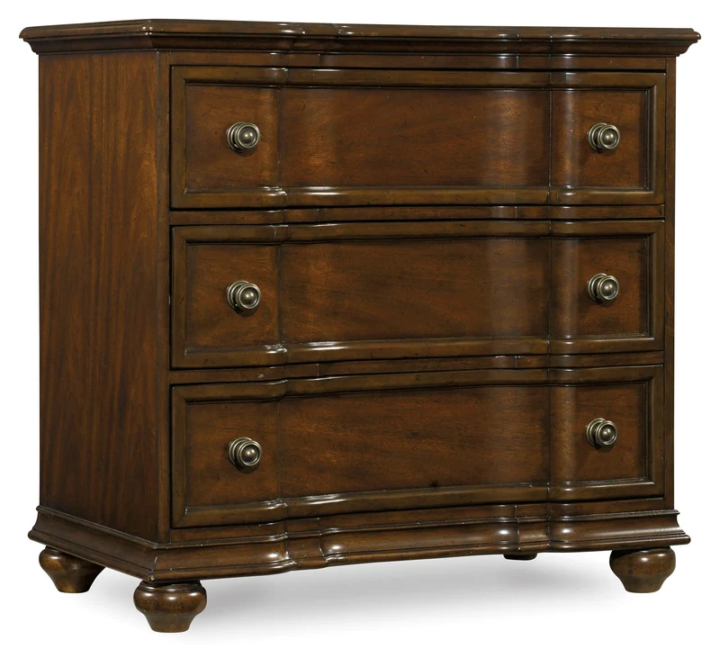 Hooker Furniture - Leesburg Bachelor's Chest - 5381-90017 Dark Brown / 20.25" X 36" X 34.25"