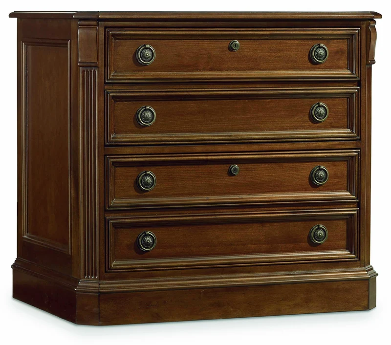 Hooker Furniture - Brookhaven Lateral File - 281-10-566 Medium Brown / 22" X 34" X 31"